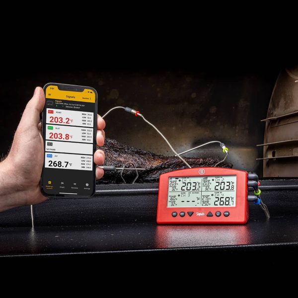 Signals™ BBQ Alarm Thermometer with Wi-Fi and Bluetooth® Wireless Technology - Image 4