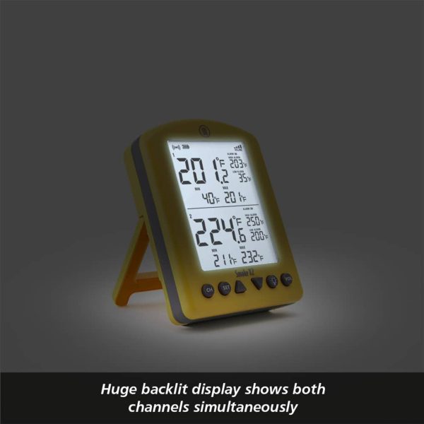 Smoke X® Long-Range Remote BBQ Alarm Thermometer - Image 8