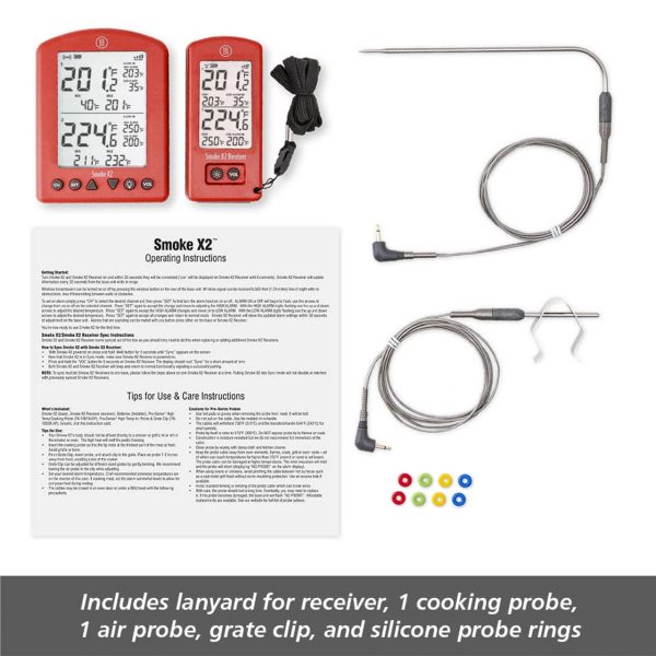 Smoke X® Long-Range Remote BBQ Alarm Thermometer - Image 10