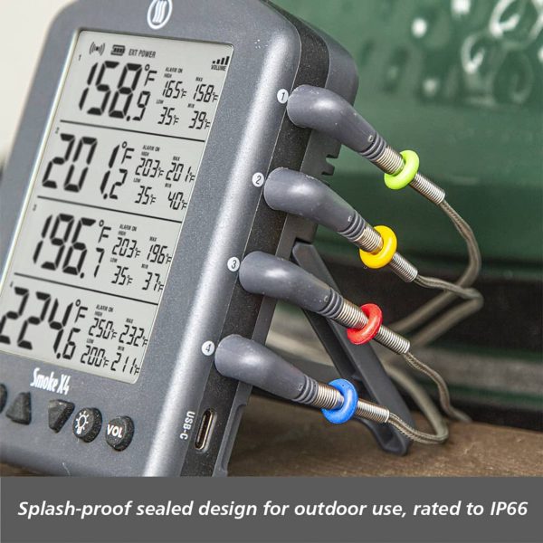 Smoke X® Long-Range Remote BBQ Alarm Thermometer - Image 9