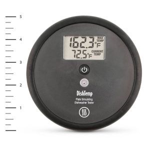 DishTemp® - Plate-simulating Dishwasher Thermometer