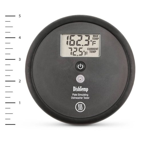 DishTemp® – Plate-simulating Dishwasher Thermometer