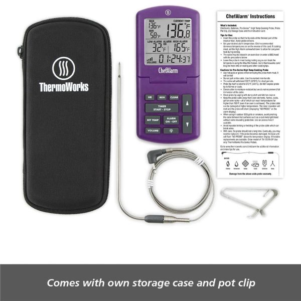 ChefAlarm® Cooking Alarm Thermometer and Timer - Image 5