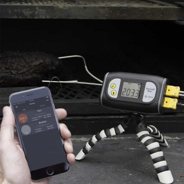 ThermaQ® Blue Thermocouple Alarm Thermometer - Image 4